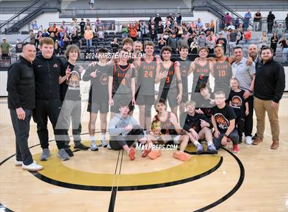 Thumbnail 3 in Aledo vs. Arlington Heights (UIL Basketball 5A Bi-District) photogallery.