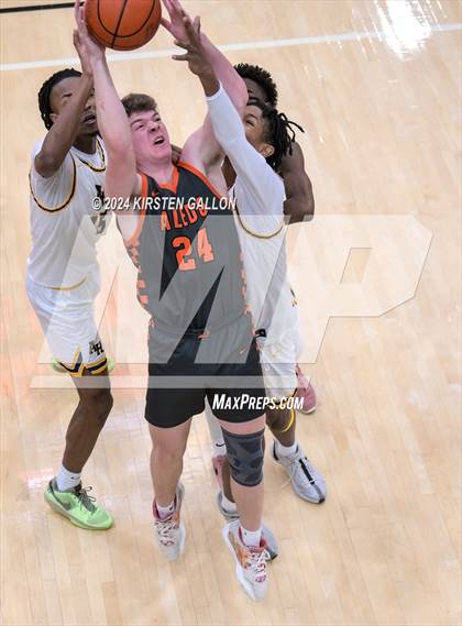 Thumbnail 1 in Aledo vs. Arlington Heights (UIL Basketball 5A Bi-District) photogallery.