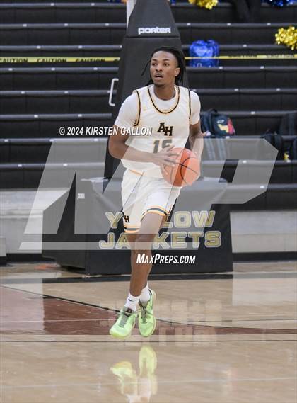 Thumbnail 1 in Aledo vs. Arlington Heights (UIL Basketball 5A Bi-District) photogallery.
