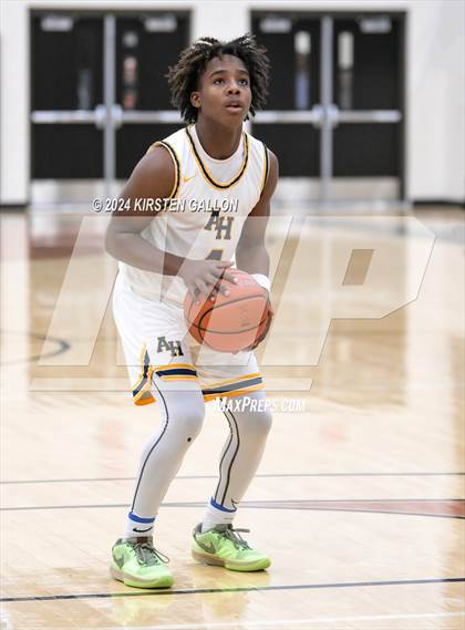 Thumbnail 2 in Aledo vs. Arlington Heights (UIL Basketball 5A Bi-District) photogallery.