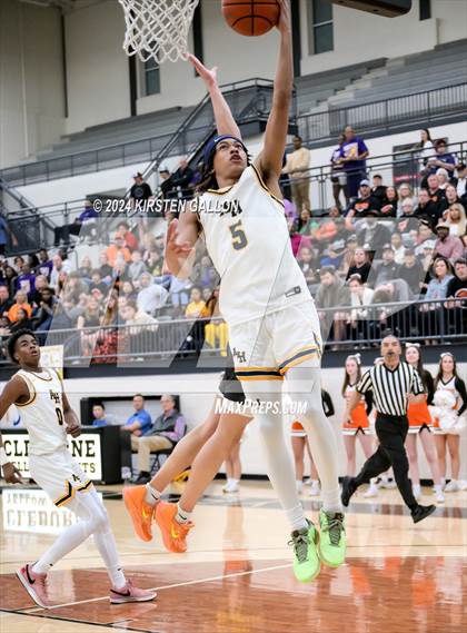 Thumbnail 2 in Aledo vs. Arlington Heights (UIL Basketball 5A Bi-District) photogallery.