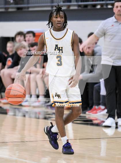 Thumbnail 1 in Aledo vs. Arlington Heights (UIL Basketball 5A Bi-District) photogallery.