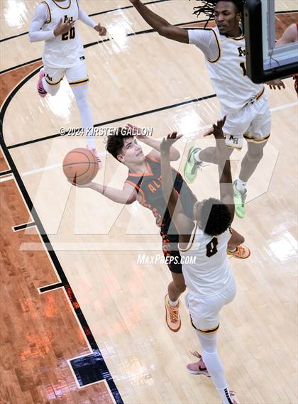 Thumbnail 2 in Aledo vs. Arlington Heights (UIL Basketball 5A Bi-District) photogallery.