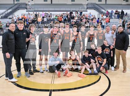 Thumbnail 1 in Aledo vs. Arlington Heights (UIL Basketball 5A Bi-District) photogallery.