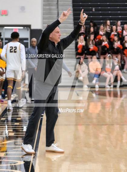 Thumbnail 1 in Aledo vs. Arlington Heights (UIL Basketball 5A Bi-District) photogallery.