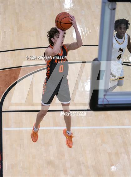 Thumbnail 1 in Aledo vs. Arlington Heights (UIL Basketball 5A Bi-District) photogallery.