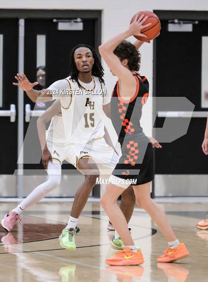 Thumbnail 2 in Aledo vs. Arlington Heights (UIL Basketball 5A Bi-District) photogallery.