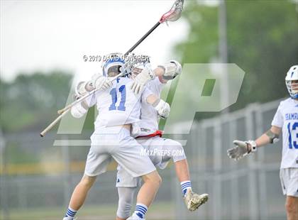 Thumbnail 2 in Catholic Central vs Lake Orion photogallery.
