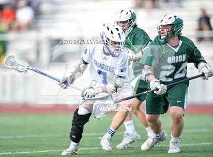 Thumbnail 3 in Catholic Central vs Lake Orion photogallery.