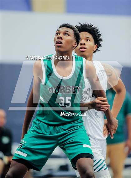Thumbnail 2 in  Dorsey vs Inglewood (Sierra Canyon Invitational) photogallery.