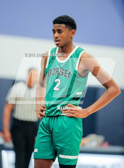 Thumbnail 2 in  Dorsey vs Inglewood (Sierra Canyon Invitational) photogallery.