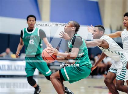 Thumbnail 2 in  Dorsey vs Inglewood (Sierra Canyon Invitational) photogallery.