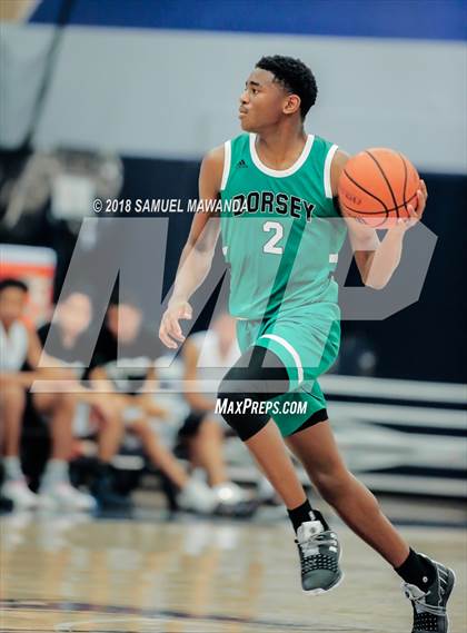 Thumbnail 1 in  Dorsey vs Inglewood (Sierra Canyon Invitational) photogallery.