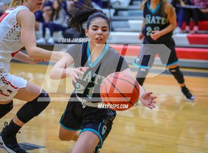 Thumbnail 1 in Onate vs. Albuquerque Academy (Albuquerque Academy Joe Armijo Basketball Classic) photogallery.