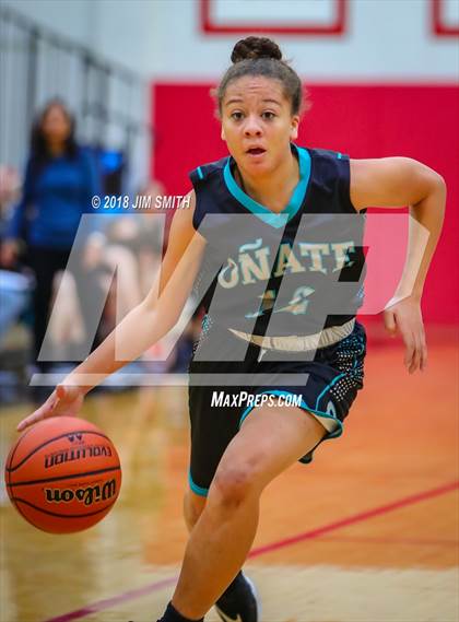 Thumbnail 3 in Onate vs. Albuquerque Academy (Albuquerque Academy Joe Armijo Basketball Classic) photogallery.