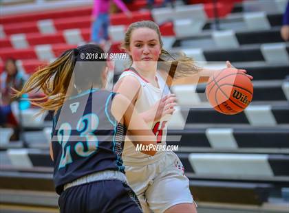 Thumbnail 1 in Onate vs. Albuquerque Academy (Albuquerque Academy Joe Armijo Basketball Classic) photogallery.
