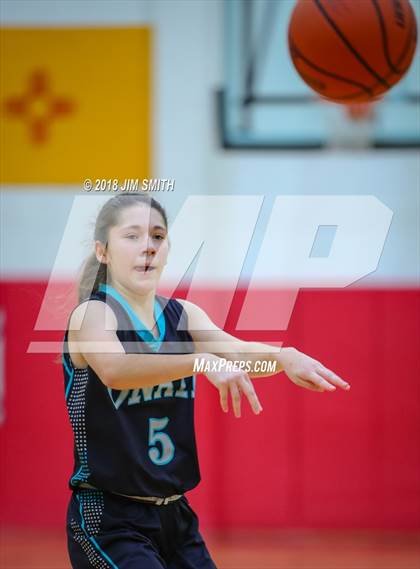 Thumbnail 3 in Onate vs. Albuquerque Academy (Albuquerque Academy Joe Armijo Basketball Classic) photogallery.