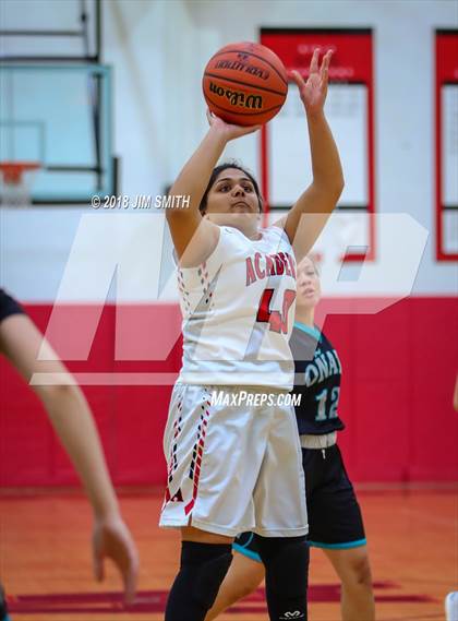 Thumbnail 3 in Onate vs. Albuquerque Academy (Albuquerque Academy Joe Armijo Basketball Classic) photogallery.