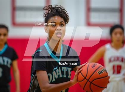 Thumbnail 2 in Onate vs. Albuquerque Academy (Albuquerque Academy Joe Armijo Basketball Classic) photogallery.