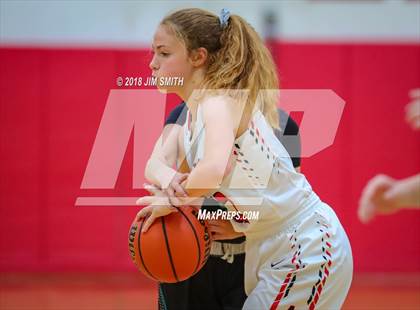 Thumbnail 1 in Onate vs. Albuquerque Academy (Albuquerque Academy Joe Armijo Basketball Classic) photogallery.