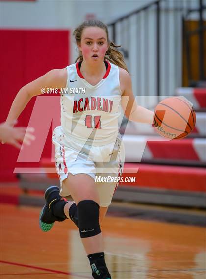 Thumbnail 3 in Onate vs. Albuquerque Academy (Albuquerque Academy Joe Armijo Basketball Classic) photogallery.