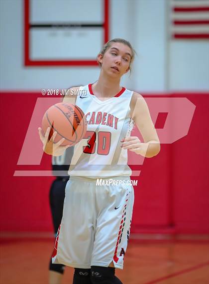 Thumbnail 3 in Onate vs. Albuquerque Academy (Albuquerque Academy Joe Armijo Basketball Classic) photogallery.