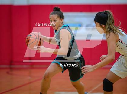 Thumbnail 1 in Onate vs. Albuquerque Academy (Albuquerque Academy Joe Armijo Basketball Classic) photogallery.