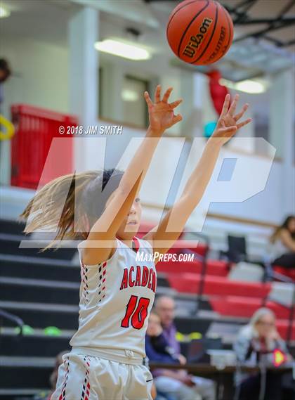 Thumbnail 1 in Onate vs. Albuquerque Academy (Albuquerque Academy Joe Armijo Basketball Classic) photogallery.