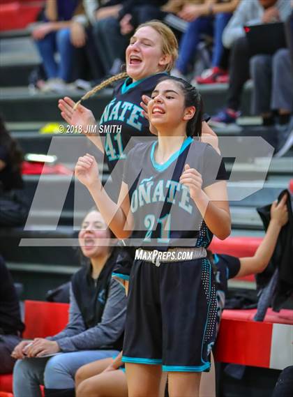 Thumbnail 3 in Onate vs. Albuquerque Academy (Albuquerque Academy Joe Armijo Basketball Classic) photogallery.