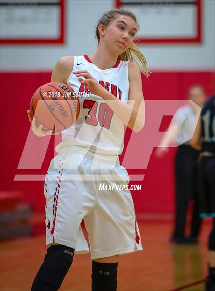 Thumbnail 1 in Onate vs. Albuquerque Academy (Albuquerque Academy Joe Armijo Basketball Classic) photogallery.