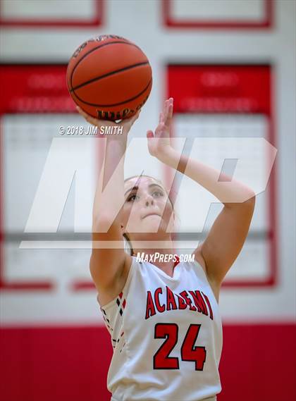 Thumbnail 3 in Onate vs. Albuquerque Academy (Albuquerque Academy Joe Armijo Basketball Classic) photogallery.