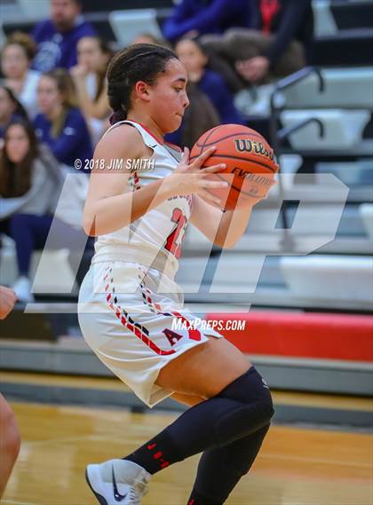 Thumbnail 2 in Onate vs. Albuquerque Academy (Albuquerque Academy Joe Armijo Basketball Classic) photogallery.