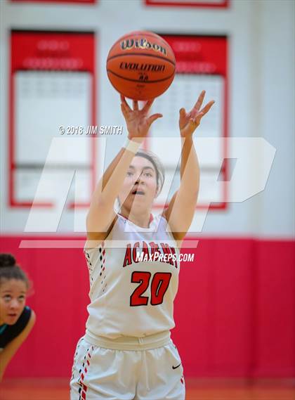 Thumbnail 1 in Onate vs. Albuquerque Academy (Albuquerque Academy Joe Armijo Basketball Classic) photogallery.