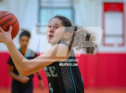 Thumbnail 1 in Onate vs. Albuquerque Academy (Albuquerque Academy Joe Armijo Basketball Classic) photogallery.