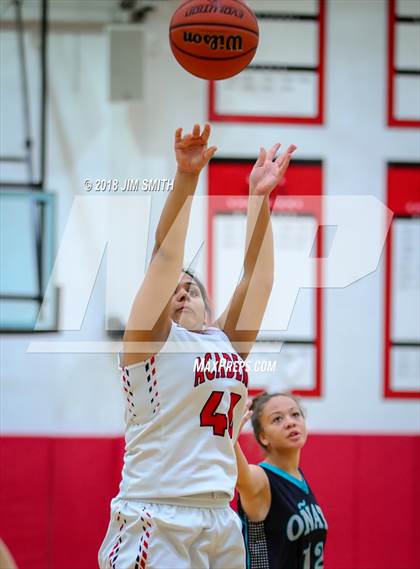 Thumbnail 1 in Onate vs. Albuquerque Academy (Albuquerque Academy Joe Armijo Basketball Classic) photogallery.