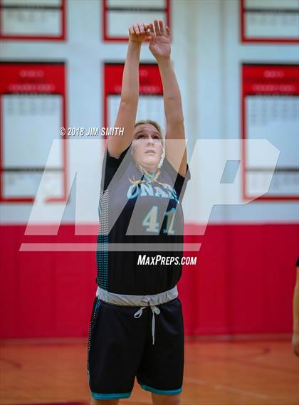 Thumbnail 3 in Onate vs. Albuquerque Academy (Albuquerque Academy Joe Armijo Basketball Classic) photogallery.