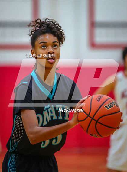 Thumbnail 3 in Onate vs. Albuquerque Academy (Albuquerque Academy Joe Armijo Basketball Classic) photogallery.