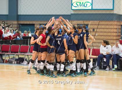 Thumbnail 1 in Teurlings Catholic vs. Ursuline Academy (LHSAA Division III Semifinal) photogallery.