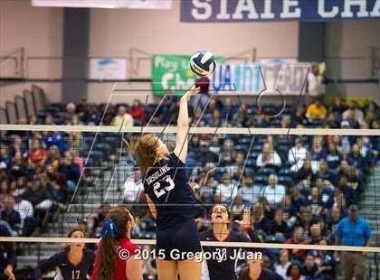 Thumbnail 2 in Teurlings Catholic vs. Ursuline Academy (LHSAA Division III Semifinal) photogallery.