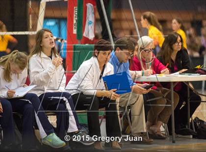Thumbnail 3 in Teurlings Catholic vs. Ursuline Academy (LHSAA Division III Semifinal) photogallery.