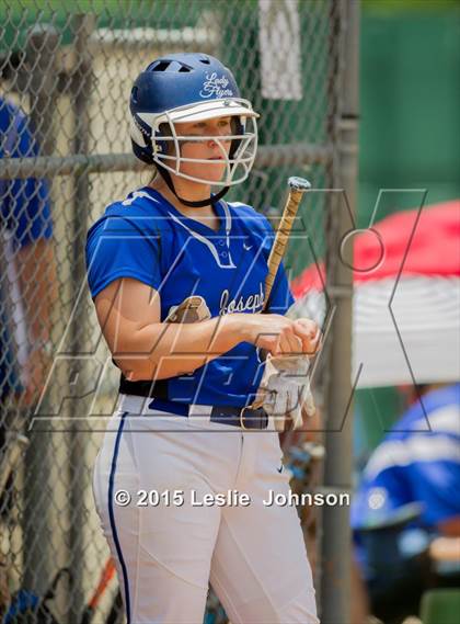 Thumbnail 3 in St. Joseph vs Lutheran South Academy (TAPPS Division 4A Area Playoff) photogallery.