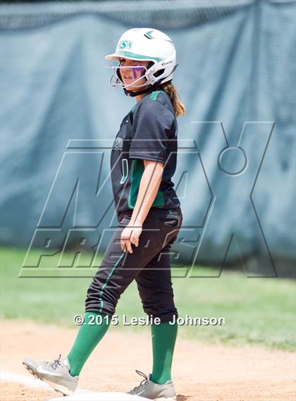 Thumbnail 2 in St. Joseph vs Lutheran South Academy (TAPPS Division 4A Area Playoff) photogallery.