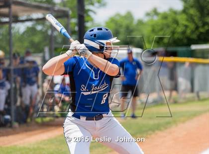 Thumbnail 2 in St. Joseph vs Lutheran South Academy (TAPPS Division 4A Area Playoff) photogallery.