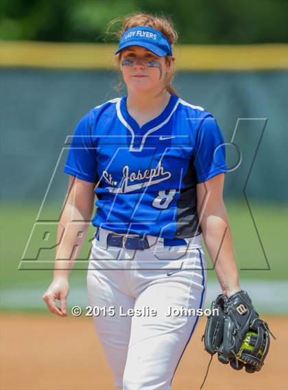 Thumbnail 2 in St. Joseph vs Lutheran South Academy (TAPPS Division 4A Area Playoff) photogallery.