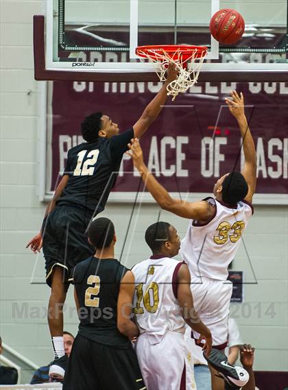 Thumbnail 2 in Paul VI vs. St. Anthony (Spalding Hoophall Classic) photogallery.