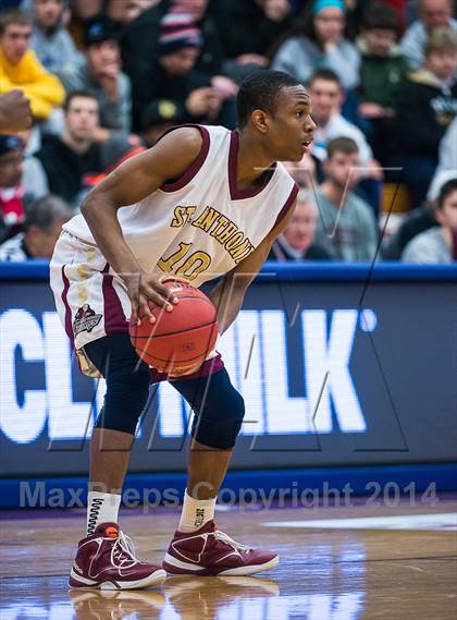 Thumbnail 1 in Paul VI vs. St. Anthony (Spalding Hoophall Classic) photogallery.
