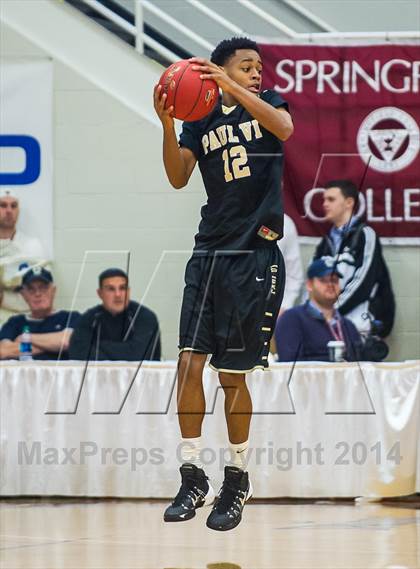 Thumbnail 3 in Paul VI vs. St. Anthony (Spalding Hoophall Classic) photogallery.
