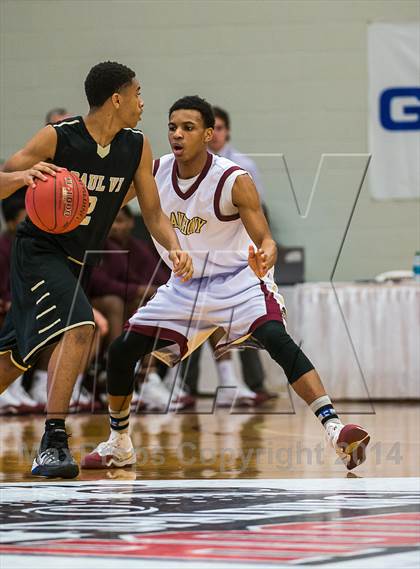 Thumbnail 1 in Paul VI vs. St. Anthony (Spalding Hoophall Classic) photogallery.