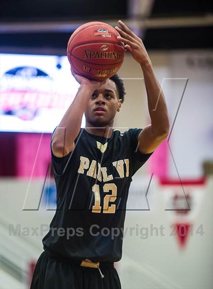 Thumbnail 1 in Paul VI vs. St. Anthony (Spalding Hoophall Classic) photogallery.