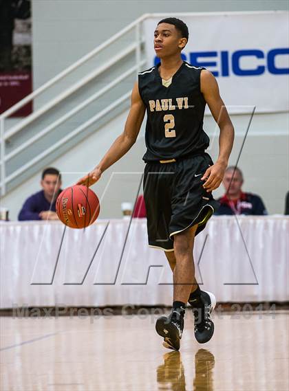 Thumbnail 1 in Paul VI vs. St. Anthony (Spalding Hoophall Classic) photogallery.